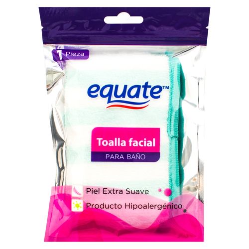 Toalla Facial Equate 1 Ea