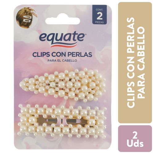 Broches Equate De Perlas 2ea