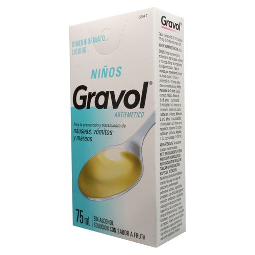 Gravol Infantil Church Frutas - 75ml