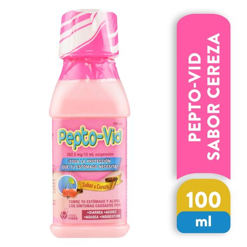 Pepto Vide Sabor Cereza - 100ml