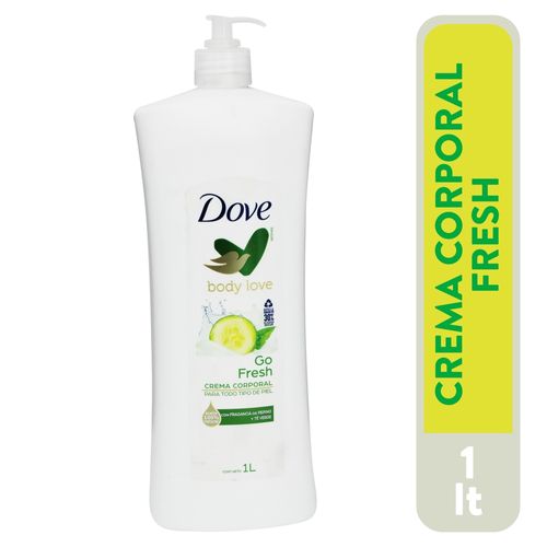 Crema Dove Go Fresh Pepino Te Ver 1000ml