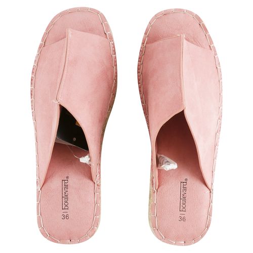 Sandalias Boulevard de mujer color rosado/crema - Talla 36