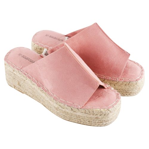 Sandalias Boulevard de mujer color rosado/crema - Talla 36