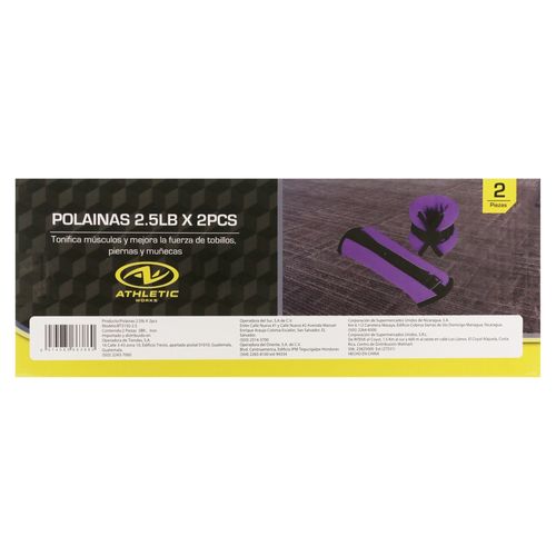 Polaina Athletic Works 2 Lb -2 pzas