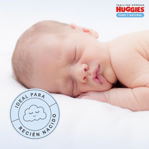 Toallas Húmedas Huggies Puro y Natural - 240 Unidades