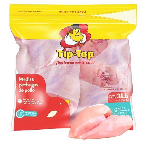 Media Pechuga Tiptop con Costilla -3 lb