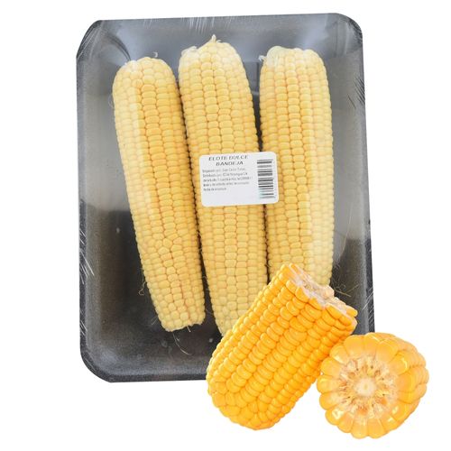 Elotes dulces en bandeja buena calidad - 1 Ud