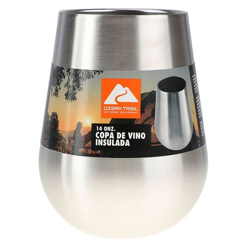 Copa Vino Insulada Ozt Acero Inox 14 Onz