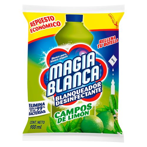 Cloro Magia Blanca Limon Bolsa 900Ml