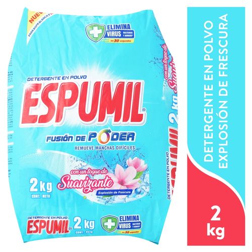 Detergente en Polvo Espumil Frescura - 2000 g