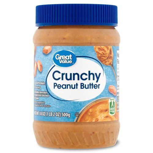 Peanut Butter Great Value Crunchy - 500 g