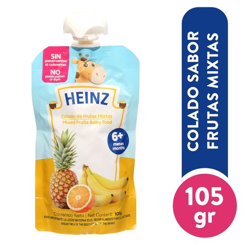 Heinz Colado Fruta Mixta Flex 105Gr