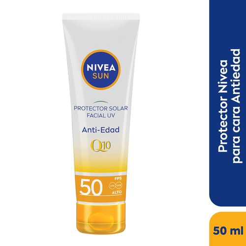 Protector Solar Nivea Facial Antiedad Q10 - 50 ml