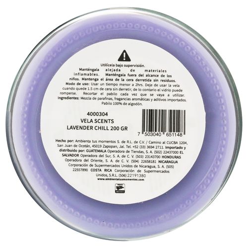 Candela Scents 200 Gr Lavender Chill