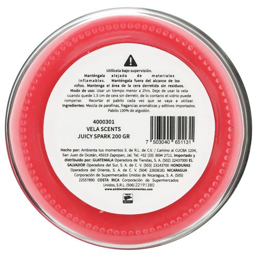 Candela Scents 200g Juicy Spark