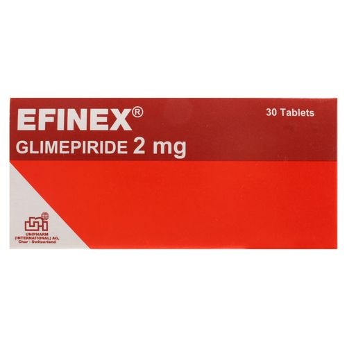 Efinex Unipharm 2mg x 30 Tabletas