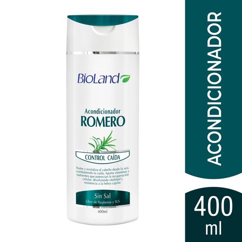 Acondicionador Bioland Romero Control Caida - 400ml