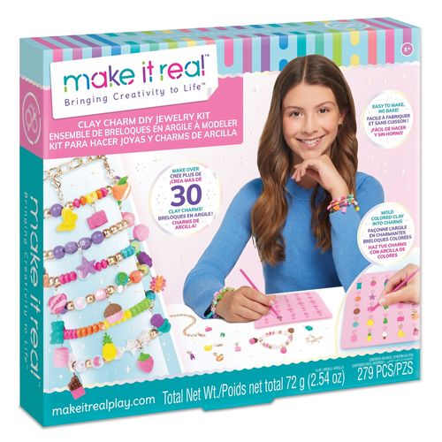 Kit Make it Real Para Hacer Joyas y Charms De Arcilla