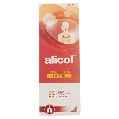 Alicol Unipharm Jarabe Antitusivos - 120ml