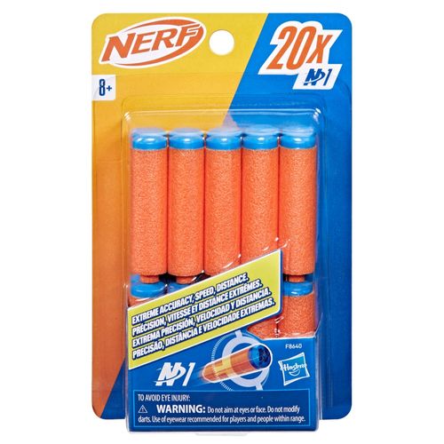 Juguete Nerf N1 Refill 20 De Lanzador