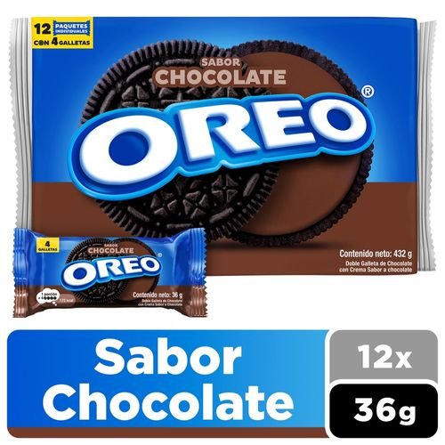 Galleta Nabisco Chocolate Oreo - 432gr