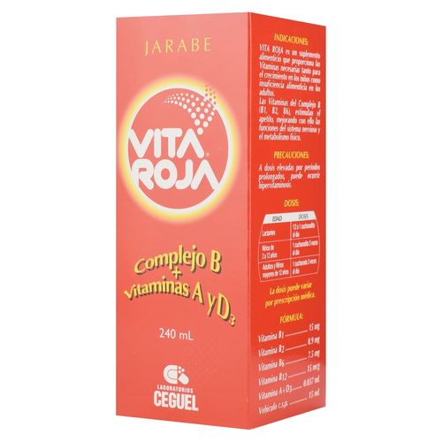 Vita Roja Ceguel Jarabe - 240ml