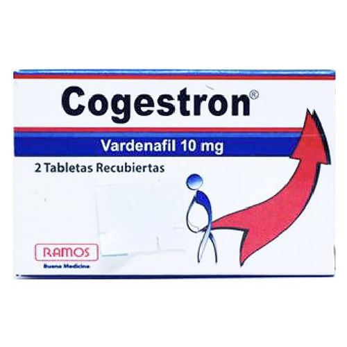 Congestron Ramos Vardenafil 10mg x 2 Tabletas