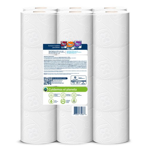 Papel Higiénico Rosal Naranja, Doble Hoja - 24 Rollos