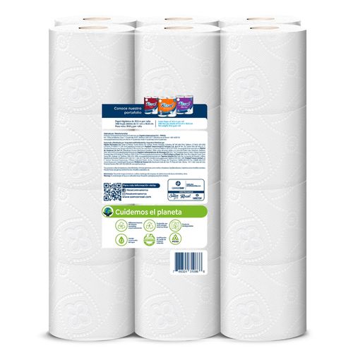 Papel Higiénico Rosal Naranja, Doble Hoja - 24 Rollos