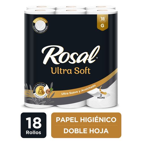 Rosal Papel Higienico Black 350h 2p 18r