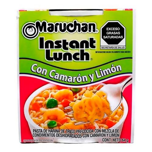 Maruchan Sopa De Camarón Y Limón - 64 g