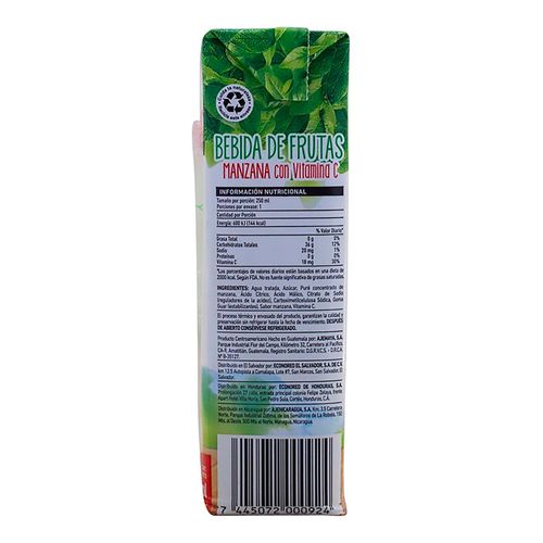 Jugo Pulp Manzana 250ml