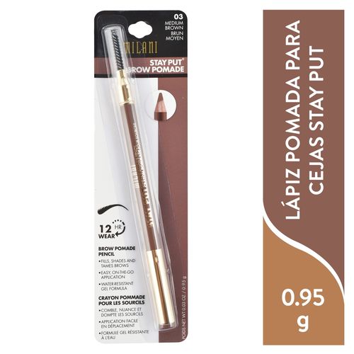Delineador Milani Ojos y Cejas 03 Med Brown