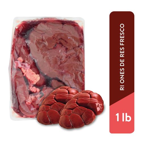 Riñones de res fresco empacado - 1 lb