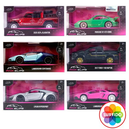 Vehículo Pink Slips Colección Surtido