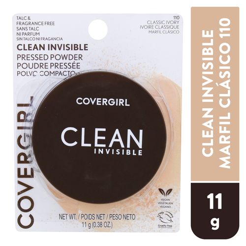 Polvo compacto Covergirl tono 110 classic ivory - 11 g