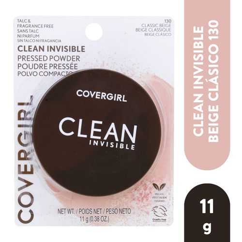 Polvo compacto Covergirl clean invisble 130 classic beige - 11 g