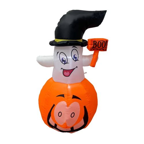 Inflable fantasma calabaza Way to Celebrate decorativo - 1.2 m