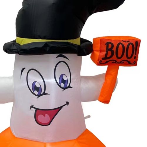 Inflable fantasma calabaza Way to Celebrate decorativo - 1.2 m