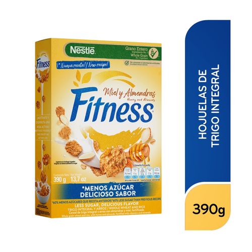 Cereal Fitness Miel & Almendras Caja- 390gr