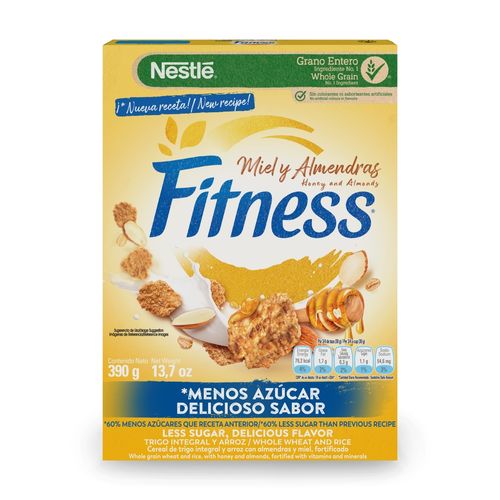 Cereal Fitness Miel & Almendras Caja- 390gr