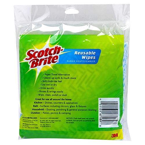 Paño Scotch Brite Multiuso Reutilizable - 5Uds