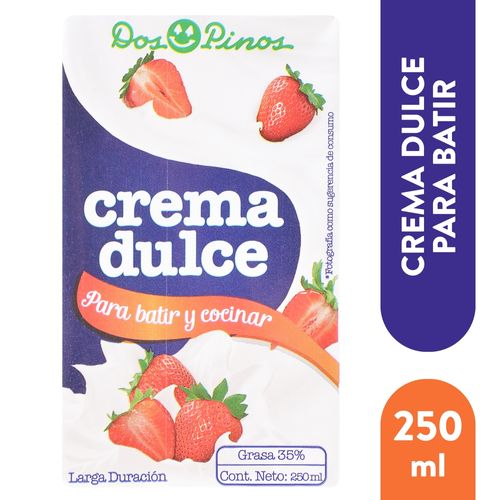 Crema Dulce Dos Pinos - 250 ml