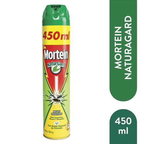 Insecticida Mortein Multi Insectos Citronela Aerosol - 450ml