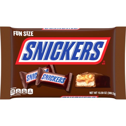 Chocolate Snickers Fun Size Barritas - 10.59 oz