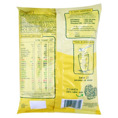 Alimento en Polvo Nido Forticrece Bolsa -360 g