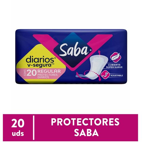 Saba Protector Diario Regul Vsegura 20ea