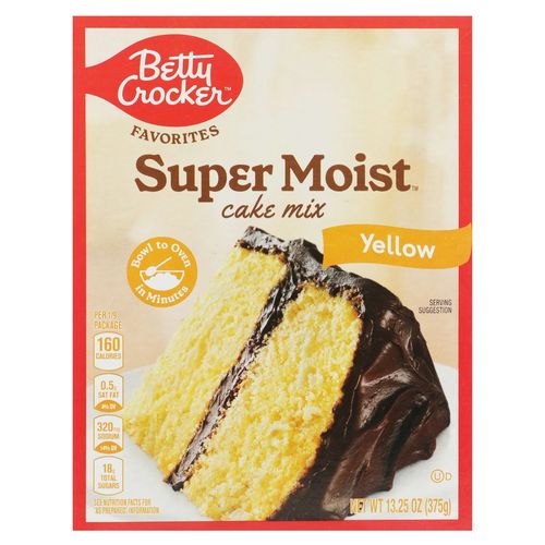 Bettycrocker Amarillo Supermoist 375gr