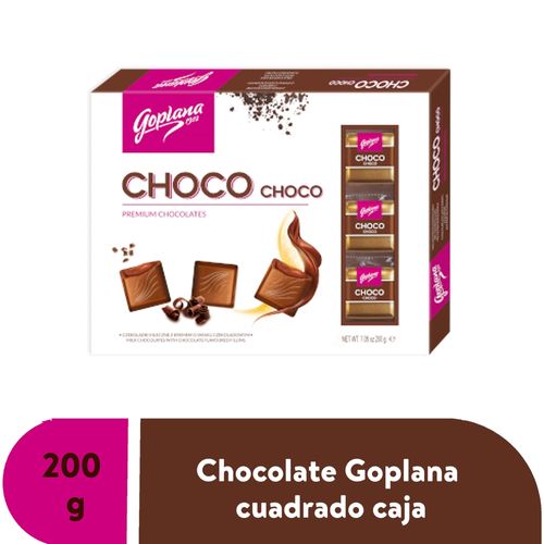 Chocolate Goplana cuadrado caja - 200 g