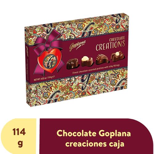 Chocolate Goplana creaciones caja - 114 g